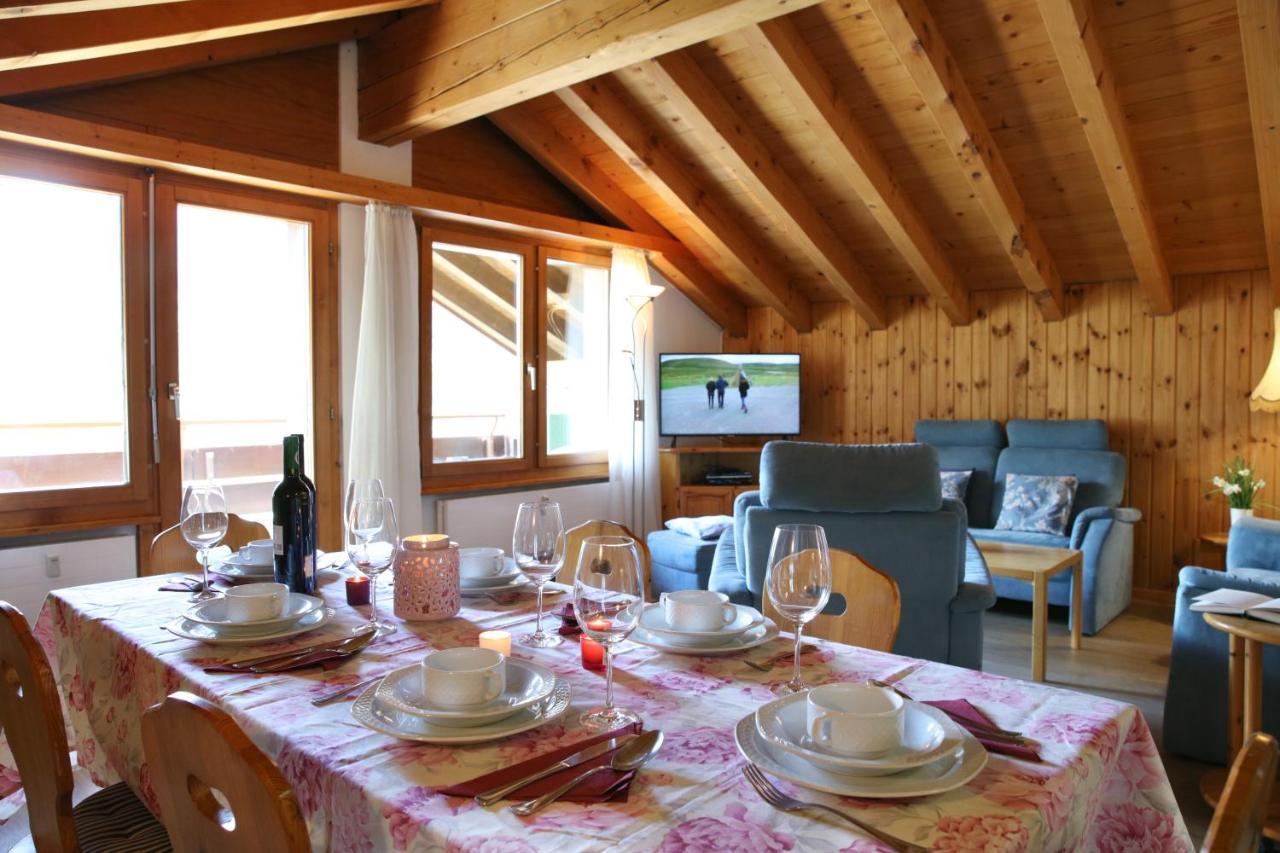 Monte Rosa Taesch, Apartments Mit Wellness Bereich Exterior photo